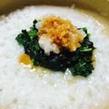 yurippii's cooksnap of when they made モロヘイヤとおろしの玄米お粥.