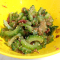 なつみさきてぃ's cooksnap of when they made ゴーヤの梅ごま和え.