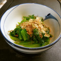 Hirarinn☆'s cooksnap of when they made 【本格、簡単】つるむらさきのお浸し.