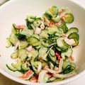 ときときち's cooksnap of when they made カニカマとキュウリの簡単サラダ♡.