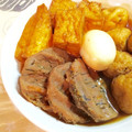 ぷよりんご's cooksnap of when they made 厚揚げとイワシ玉の煮物.