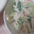 シカの国から’19's cooksnap of when they made 隠し味の大根サラダ.