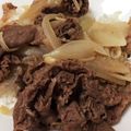 でこぼこみち's cooksnap of when they made 甘辛な牛丼.