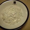 jasmineron's cooksnap of when they made カレーやピラフに添えて：揚げ玉のライタ.