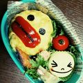 さとるのママ's cooksnap of when they made LINEでサリーさん♪キャラ弁.