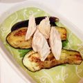 hanna♪♪'s cooksnap of when they made 鶏ささみと焼き茄子のポン酢サラダ.