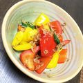 pittan19's cooksnap of when they made パプリカとじゃこの炒め煮サラダ.