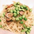 AYU嬢's cooksnap of when they made ＊枝豆とクリームコーンの冷製パスタ♪＊.