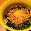 momo＿co's cooksnap of when they made 梅肉入りモロヘイヤと納豆のネバトロ丼.