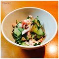 Ｔ，ＳＡＥＫＯ's cooksnap of when they made 簡単大人味、きゅうりと鶏ささみの梅和え.