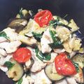 ふさふさ猫's cooksnap of when they made 簡単♡茄子のバジル炒め.