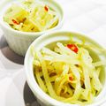 れみカ's cooksnap of when they made おつまみやビビンバに！もやしナムル.