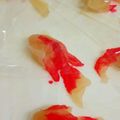 クックS2AYF0☆'s cooksnap of when they made 金魚の錦玉羹.