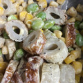 やーしー's cooksnap of when they made ★お弁当★ちくわ・枝豆・コーンのマヨ和え.