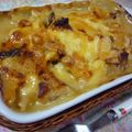 gojira_minira's cooksnap of when they made 照り焼きチキンクリーム☆マカロニグラタン.
