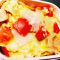 chibi＊yuki's cooksnap of when they made とっても簡単！母の味オープンオムレツ.