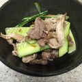 すうぃてぃ's cooksnap of when they made シャキシャキ。キュウリと豚肉の梅肉炒め.