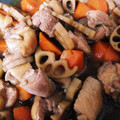 あすか0911's cooksnap of when they made とっても簡単！蓮根と鶏肉の煮物.