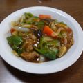 よちりん's cooksnap of when they made かんたん酢豚☆彡.