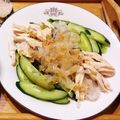 moemieo's cooksnap of when they made ∽∽白きくらげと鶏肉のサラダ∽∽.