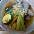kanafiori's cooksnap of when they made サワラと夏野菜の焼き浸し.