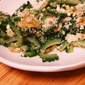azusonomi's cooksnap of when they made シンプル！ゴーヤチャンプル.