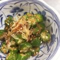 レオマン's cooksnap of when they made ♪オクラのゴマ和え.