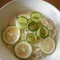 kana叶's cooksnap of when they made 柑橘香って爽やか～すだち・胡瓜の素麺.