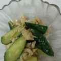 ♪Ｐ♪'s cooksnap of when they made きゅうりとささみの辛子和え.
