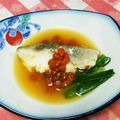 じゅんLRVNY5☆'s cooksnap of when they made 漢方医お勧め薬膳！枸杞炖鱈魚.
