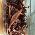 bobo0502's cooksnap of when they made 牛肉とゴボウのしぐれ煮.