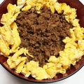クック8FU3IF☆'s cooksnap of when they made そぼろごはん☆お弁当にもおすすめ.