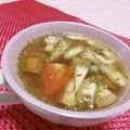 赤い電話's cooksnap of when they made トマトと茄子のスープ.