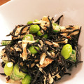 ぶっち0918's cooksnap of when they made 梅肉と枝豆ひじきの和風サラダ.