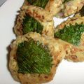 kaoevo's cooksnap of when they made ☆レンコンと干しえびのヘルシーなお焼き☆.