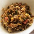 ナガヲ's cooksnap of when they made 簡単♡しらすと納豆のチャーハン♡.