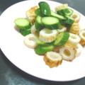 チョッパーﾏﾏ's cooksnap of when they made 超簡単♪きゅうりとちくわのピリ辛和え.