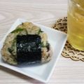 アクセル☆'s cooksnap of when they made 炊き込みご飯のおにぎり『天かす＋大葉』.