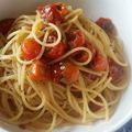 クックUJAA0Q☆'s cooksnap of when they made 簡単おいしい♡トマトとバジルの冷製パスタ.