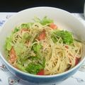 あろえりーな's cooksnap of when they made 夏♪トマトとツナの冷製パスタ.