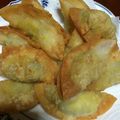 ろんろん⭐️'s cooksnap of when they made カボチャの揚げ餃子.