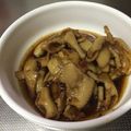 男的料理's cooksnap of when they made 鶏皮の甘辛煮食べたい.