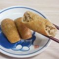アクセル☆'s cooksnap of when they made 炊き込みごはんの残り 稲荷寿し.