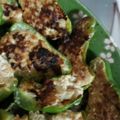 でぃずにー好き's cooksnap of when they made 食材４つ☆簡単ピーマンの肉詰め.