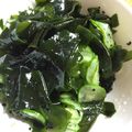 あーりータイムズ's cooksnap of when they made 簡単☆きゅうりとわかめの和え物.