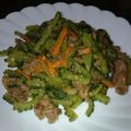 寺はみちゃん's cooksnap of when they made ご飯が進む☆ゴーヤと豚肉のうま辛味噌炒め.