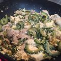 mktiffany's cooksnap of when they made 夏のおかず♪我が家のゴーヤチャンプル.