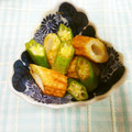 oilnomama's cooksnap of when they made オクラとちくわのカレー炒め.