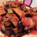 プリン・ピリミジン's cooksnap of when they made 鮭となすのチリトマト炒め.