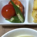 km_skc's cooksnap of when they made 簡単‼オクラとミニトマトのマリネ.
